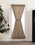 Plaid Cotton Farmhouse Curtains - From Where -