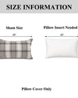 Plaid Throw Pillowcase (Set of 2) - From Where Finds -