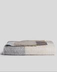 Plaid Wool Alpaca Throw - From Where Finds -