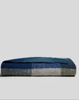 Plaid Wool Alpaca Throw (Midnight Plaid)