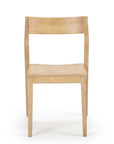 Plank and Beam Solid Wood Dining Chair - From Where -