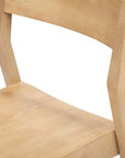 Plank and Beam Solid Wood Dining Chair - From Where -