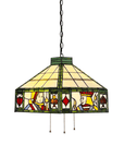 Poker Pattern Pendant Light Fixture - From Where -