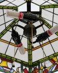Poker Pattern Pendant Light Fixture - From Where -