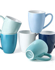 Porcelain Coffee Mugs (Set of 6) - From Where -