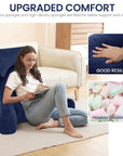 Portable Reading Pillows with Headrest - From Where -