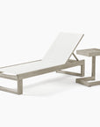 Portside Chaise Lounge & Side Table Set - From Where -