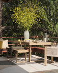 Portside Outdoor Dining Bench - From Where -