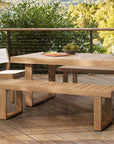 Portside Outdoor Dining Bench - From Where -