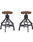 Powell Darwin Swivel Stool (Set of 2) - From Where -