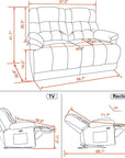 Power Loveseat Recliner - From Where -