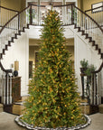 Pre - Lit Tiffany Fir Slim Tree - From Where -