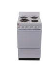 Premier 4 Elements 2.4 cu ft Freestanding Electric Range White - From Where -