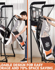 Premium Indoor Arcade Basketball Game with Steel Frame and Polycarbonate Backboard - From Where -