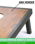 Premium Wood Cornhole Set - From Where -