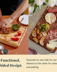 Prep & Serve Butcher Block Set - From Where Finds -