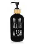 Pump Glass Mouthwash Container - From Where -