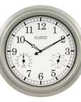 Quartz Indoor/Outdoor Wall Clock - From Where -