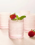 Jupiter Short Tumbler (Set of 6) Pink