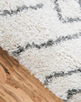 Rabat Shag Collection Area Rug - From Where -