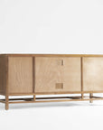 Rattan Storage Media Console - From Where -