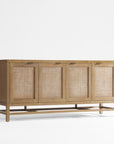 Rattan Storage Media Console - From Where -