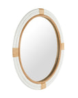 Rattan Wall Mirror - From Where -