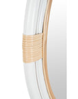 Rattan Wall Mirror - From Where -