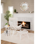 Rattan Wall Mirror - From Where -