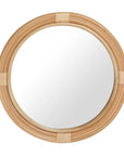 Rattan Wall Mirror - From Where -