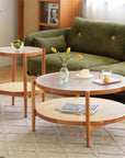 Rattan Woven Coffee Table - From Where -