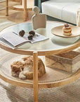 Rattan Woven Coffee Table - From Where -