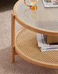 Rattan Woven Coffee Table - From Where -