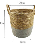 Rattan Woven Straw and Willow Baskets - From Where -