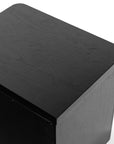 Raylie Black 1 - Drawer Nightstand - From Where -