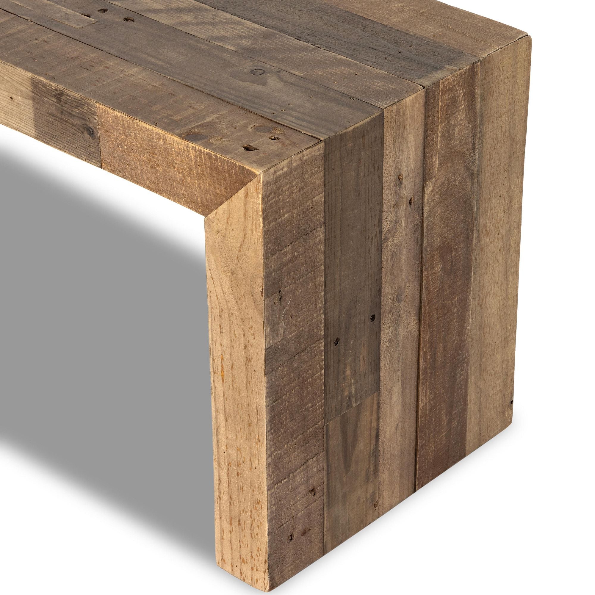 Reclaimed Wood Dining Bench - From Where -