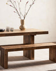 Reclaimed Wood Dining Bench - From Where -
