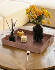 Rectangle Serving Tray with Hole Handle - From Where -