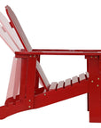 Red Adirondack Chair Set of 2 - From Where -