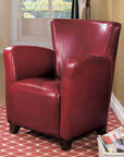 Red Coaster Accent Chair - From Where -