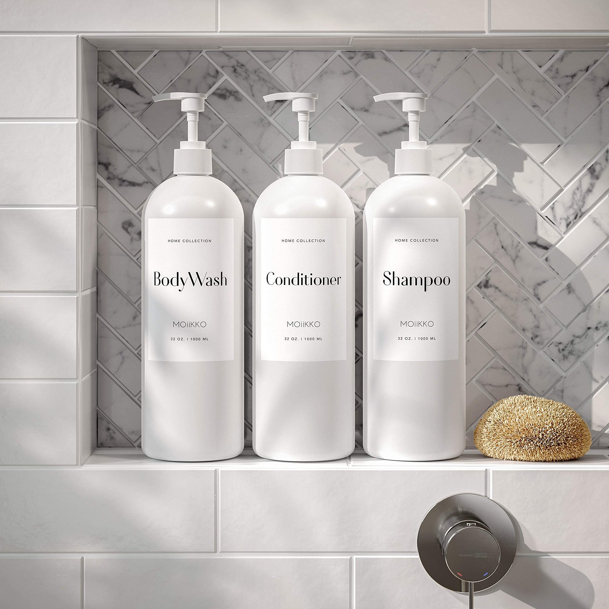 Refillable Dispenser Bottles (Set of 3) - From Where -