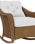 Reflections Wicker Rocker Lounge Chair - From Where -
