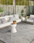 Renee Geometric Rug - From Where -