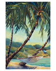 Rest Stop Beach Hammock Canvas Art - From Where -