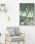 Rest Stop Beach Hammock Canvas Art - From Where -