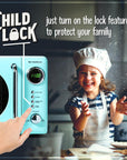 Retro Compact Microwave Oven - From Where -