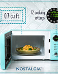 Retro Compact Microwave Oven - From Where -