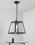 Retro Glass Box Chandelier - From Where Finds -