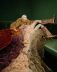 Retro Green Ombre Blanket - From Where Finds -