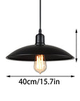 Retro Single Head Pendant Light - From Where -